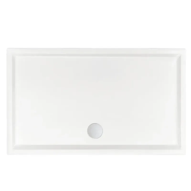 Xenz Mariana Plus rechthoekige douchebak acryl 150x80cm wit glans Premium