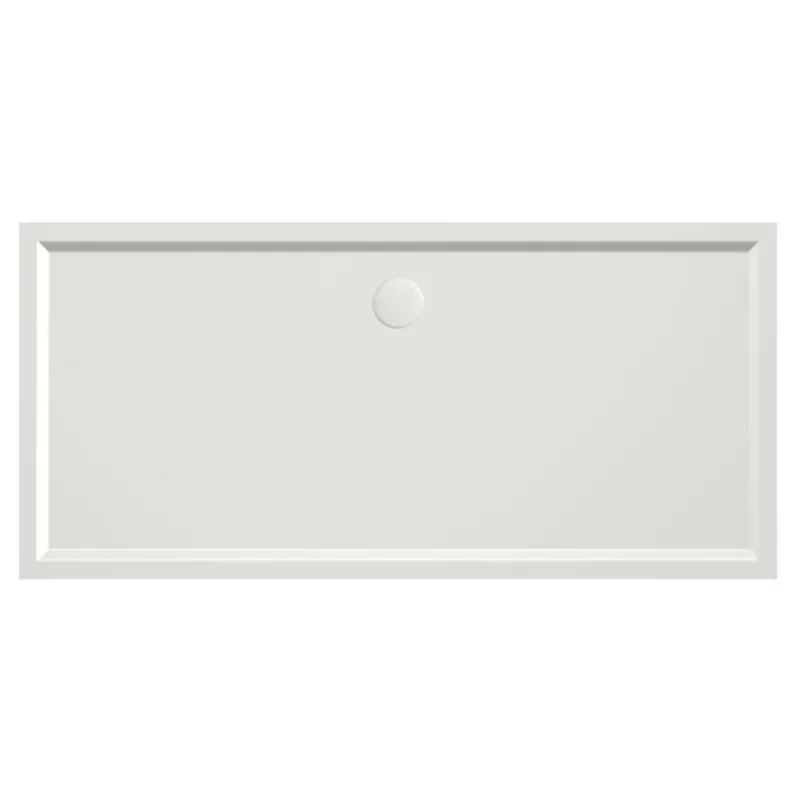 Xenz Mariana Plus rechthoekige douchebak acryl 170x80cm wit mat Superprijs