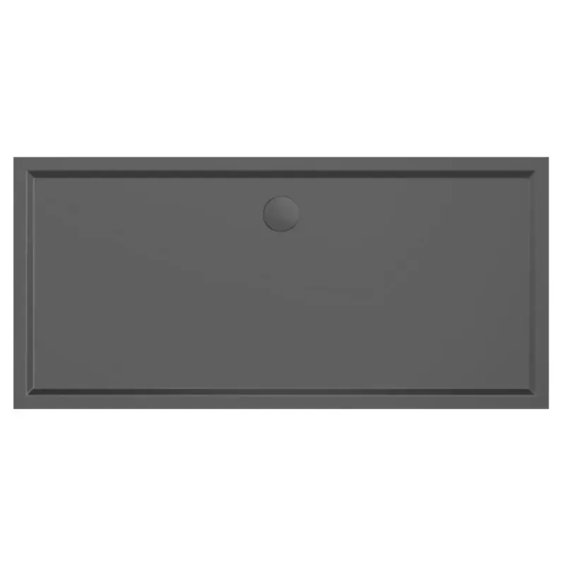 Xenz Mariana Plus rechthoekige douchebak acryl 170x80cm zwart mat Goedkoop