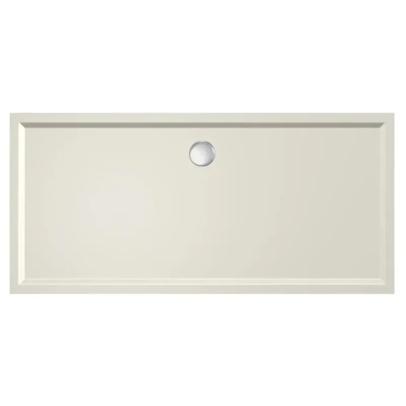 Xenz Mariana Plus rechthoekige douchebak acryl 180x90cm pergamon Gecertificeerd