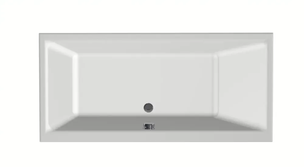 Seizoensaanbieding Xenz Kristal ligbad acryl 160x75x45cm wit glans