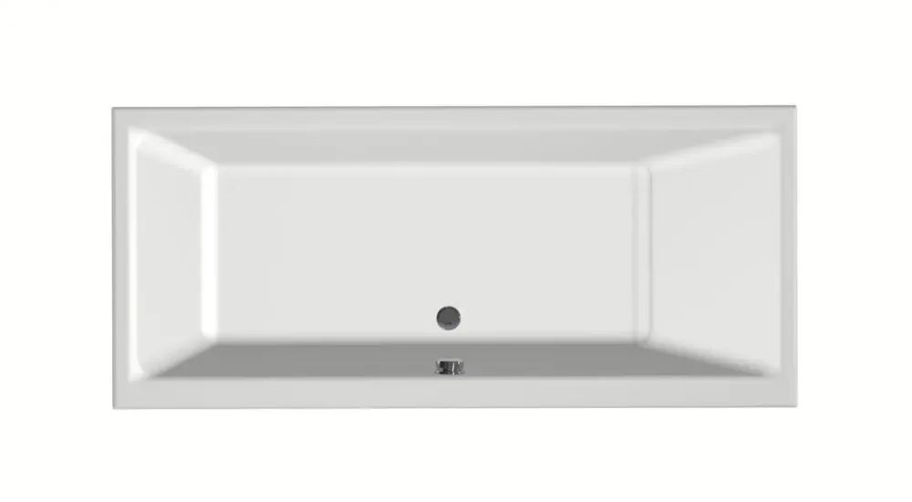 Uitverkoop Xenz Kristal ligbad acryl 170x75x45cm wit glans