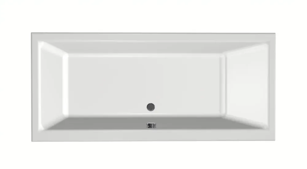 Xenz Kristal ligbad acryl 180x80x45cm wit glans Must-Have