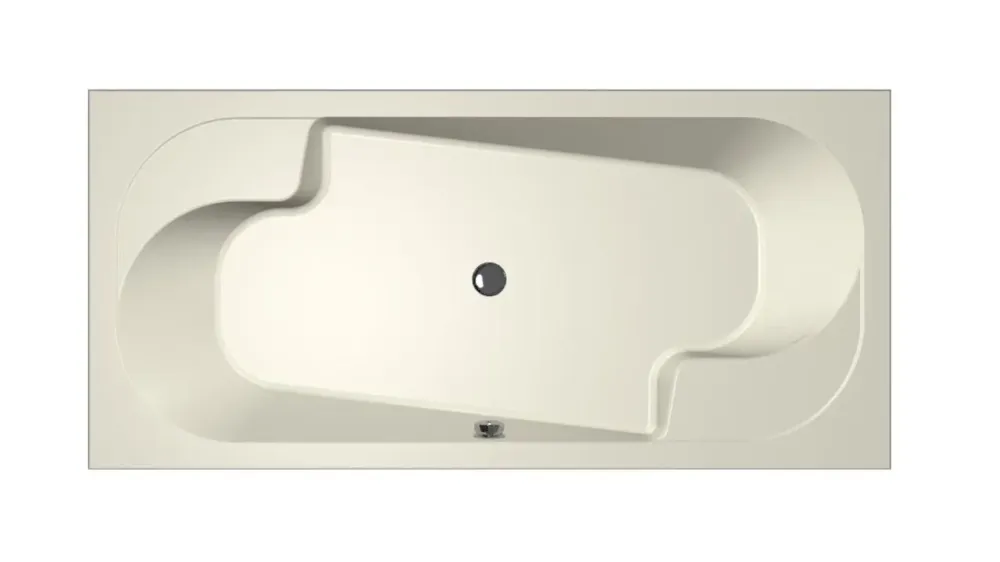 Xenz Parel ligbad acryl 190x90x45cm pergamon Laatste Kans