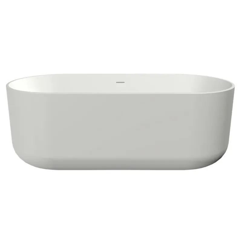 Premium Xenz Mauro vrijstaand bad solid surface 180x85x65cm wit mat