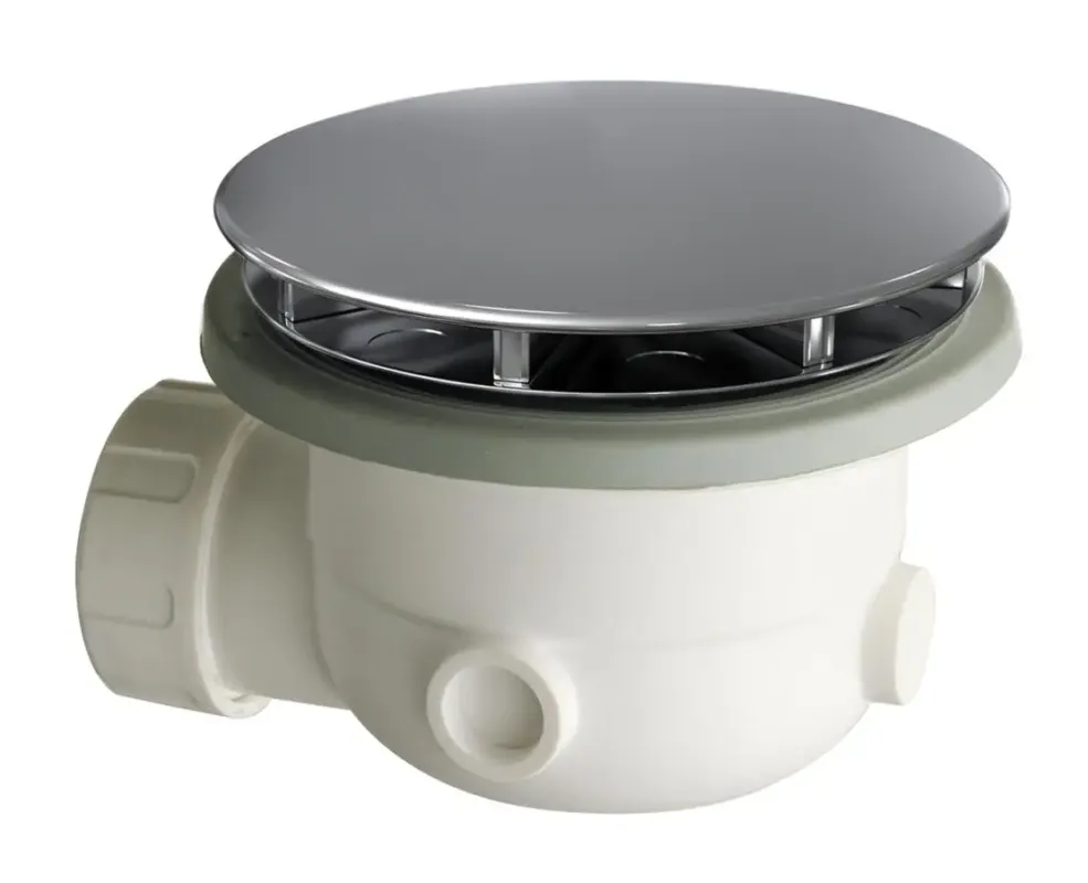 Aanbieding Xenz luxe douchebakafvoer 90mm chroom